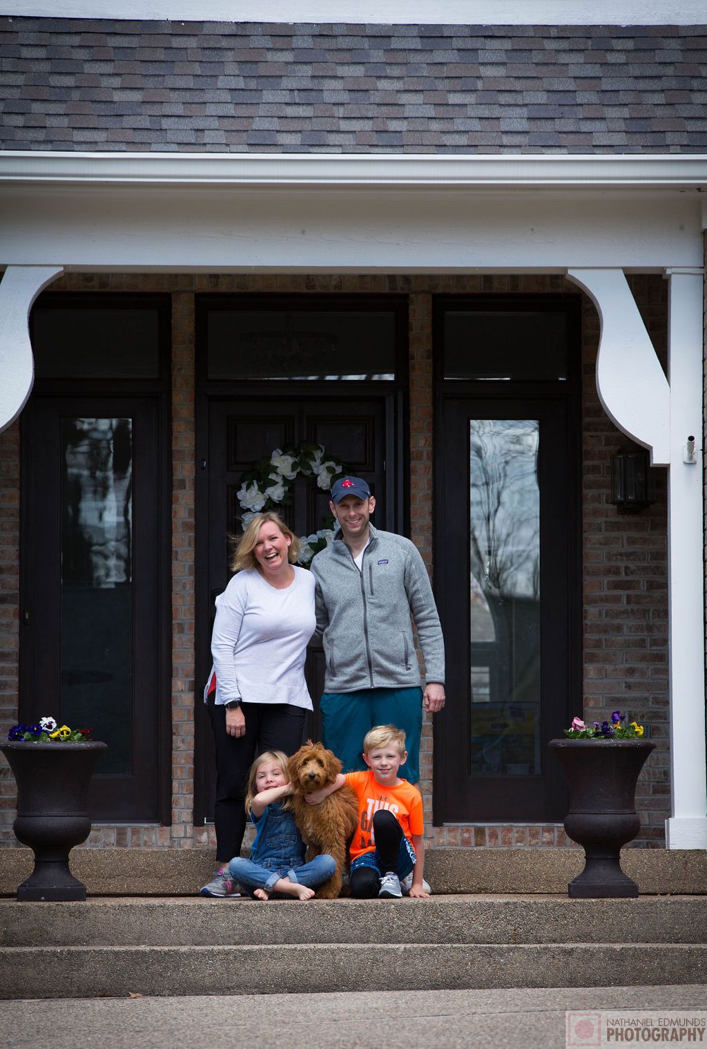 At Our Doorstep pictures of family during the pandemic