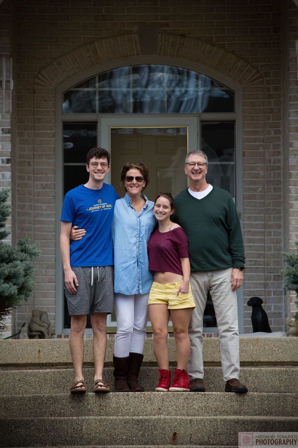 At Our Doorstep pictures of family during the pandemic