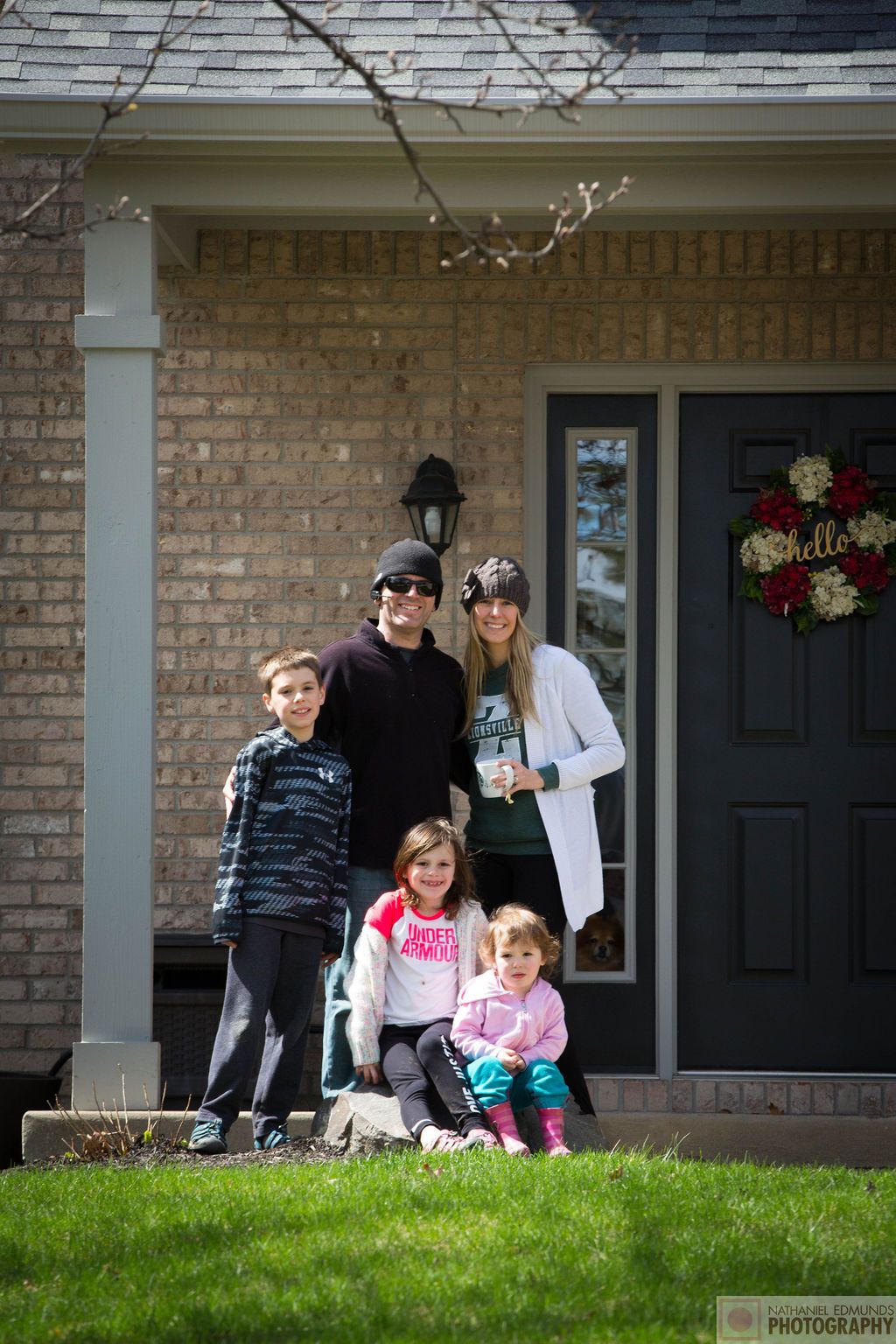 At Our Doorstep pictures of family during the pandemic