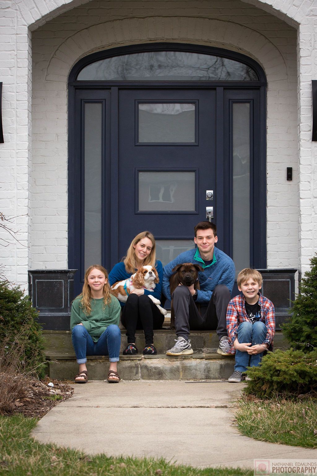 At Our Doorstep pictures of family during the pandemic