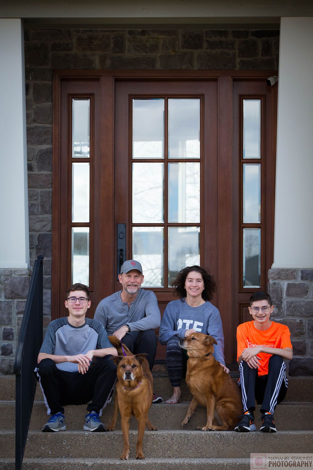 At Our Doorstep pictures of family during the pandemic