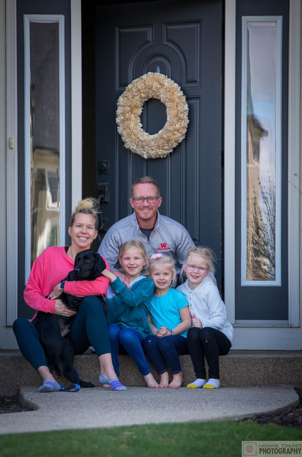 At Our Doorstep pictures of family during the pandemic