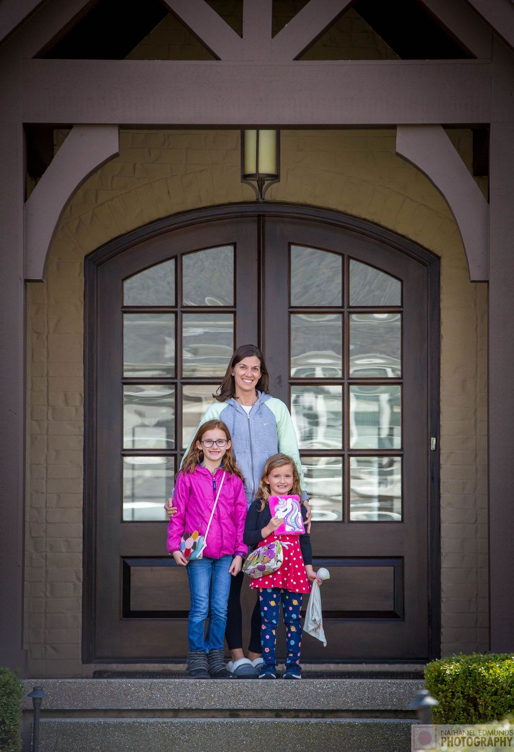 At Our Doorstep pictures of family during the pandemic