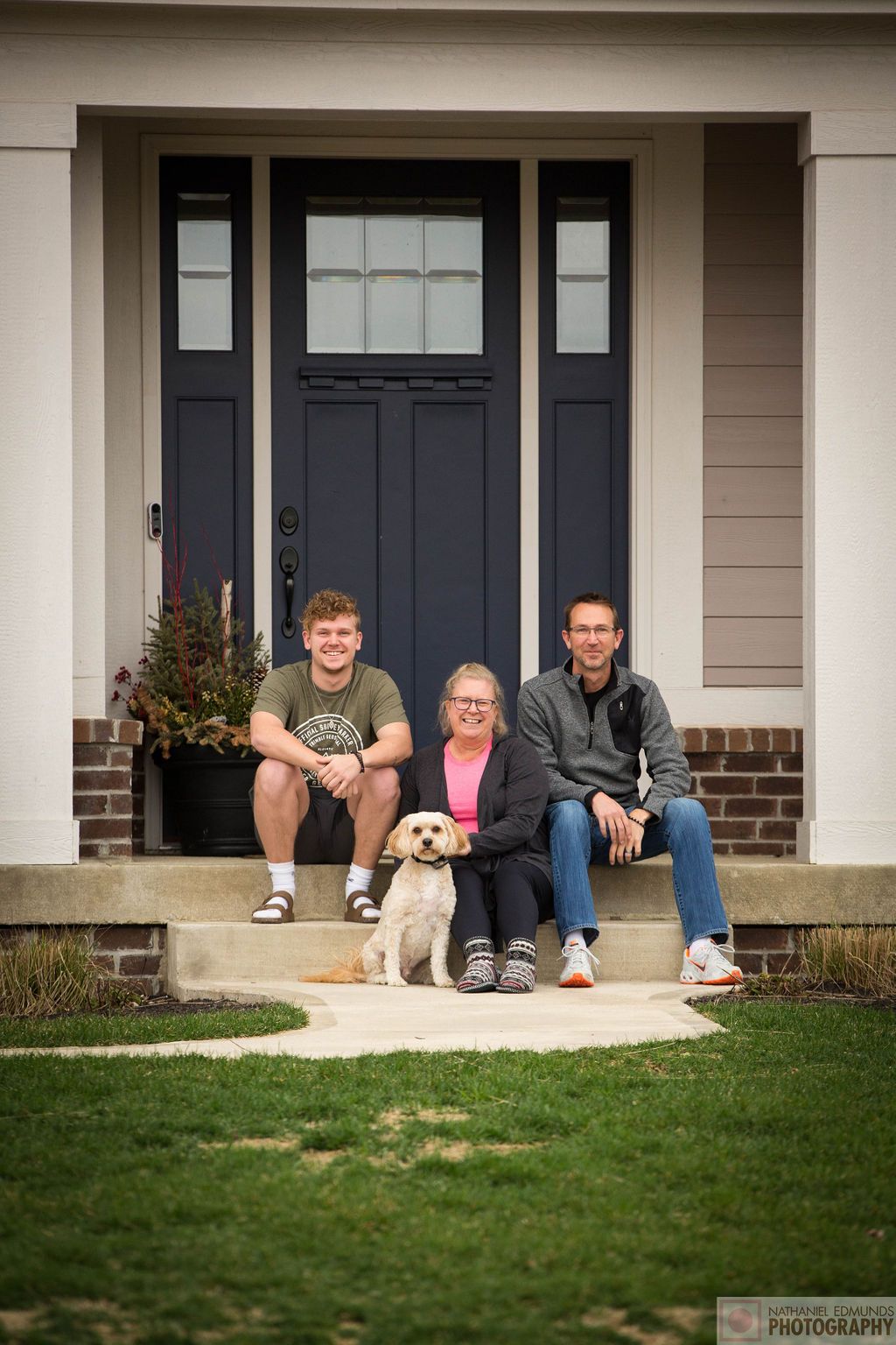 At Our Doorstep pictures of family during the pandemic