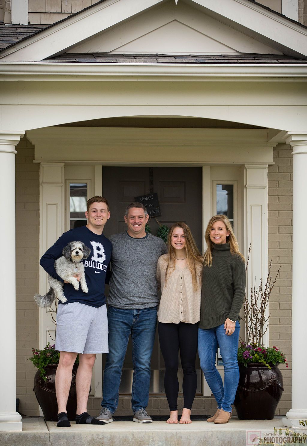 At Our Doorstep pictures of family during the pandemic
