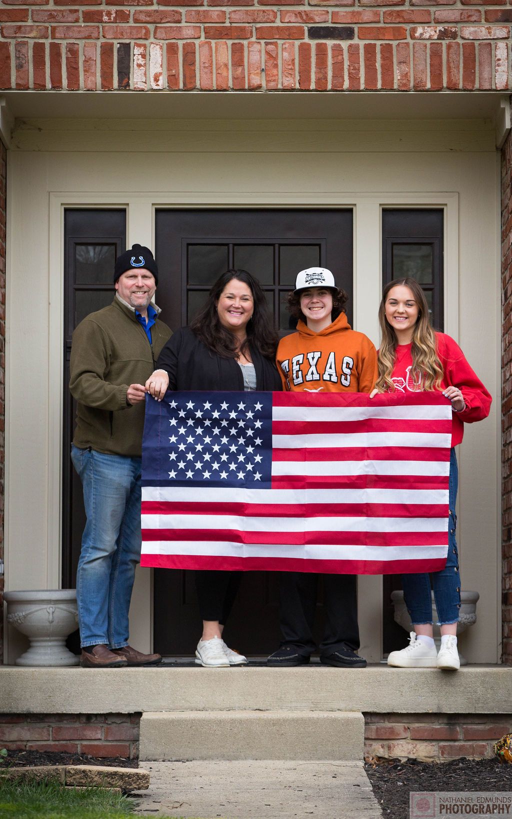 At Our Doorstep pictures of family during the pandemic