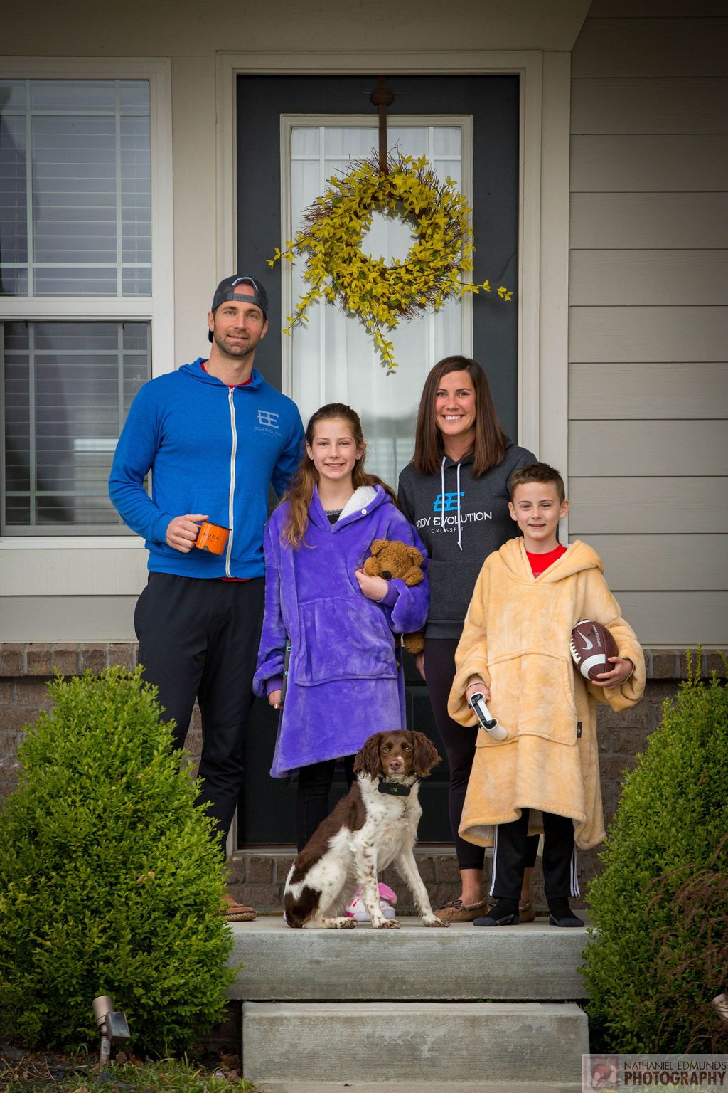 At Our Doorstep pictures of family during the pandemic