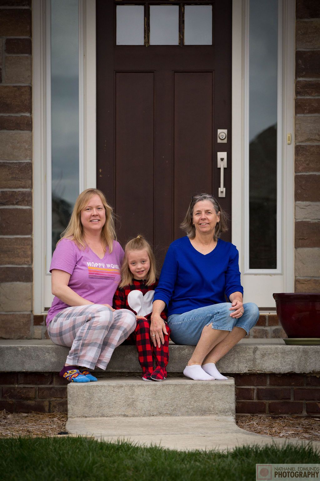 At Our Doorstep pictures of family during the pandemic