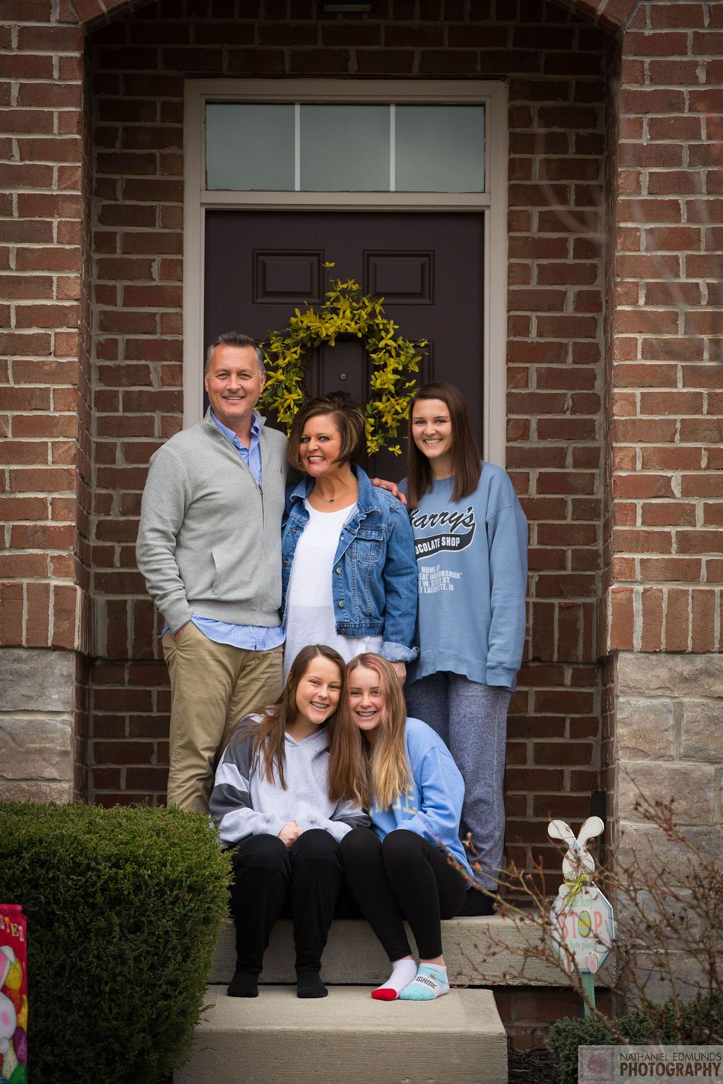 At Our Doorstep pictures of family during the pandemic