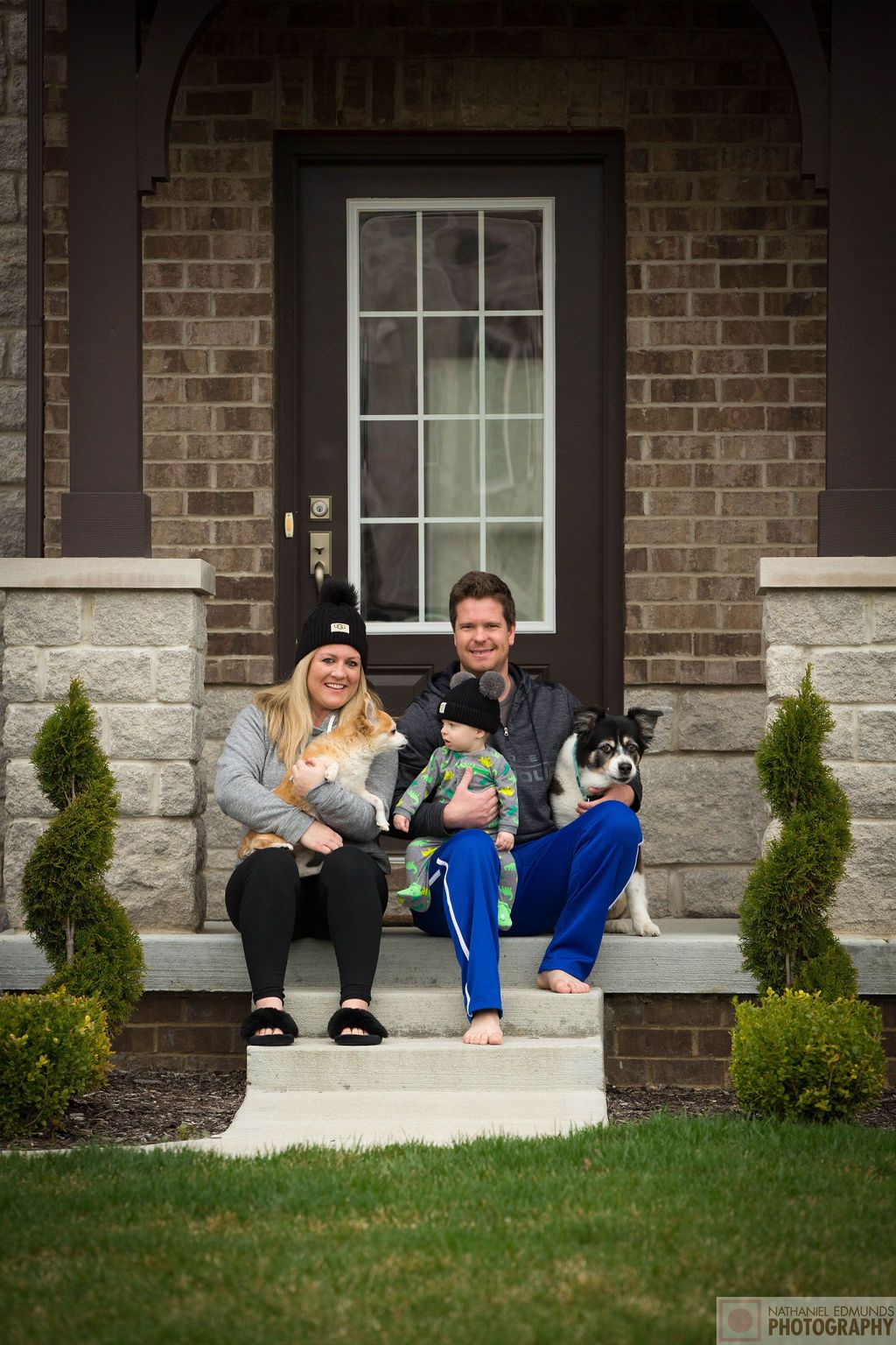 At Our Doorstep pictures of family during the pandemic