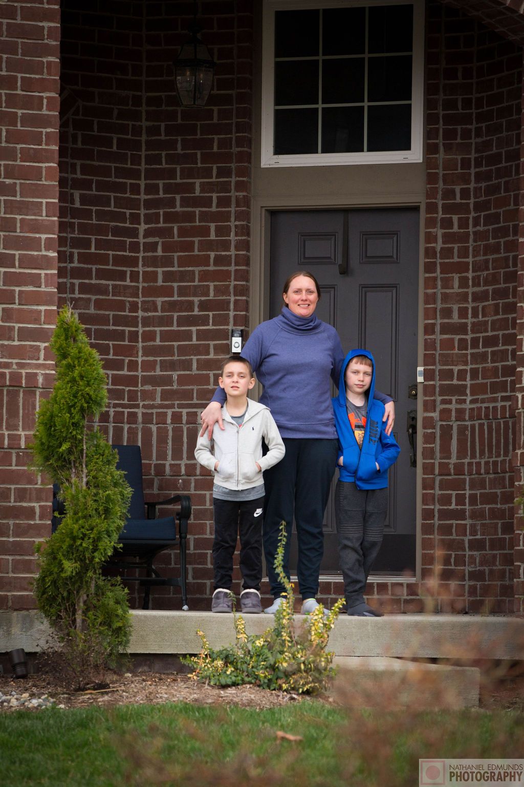 At Our Doorstep pictures of family during the pandemic