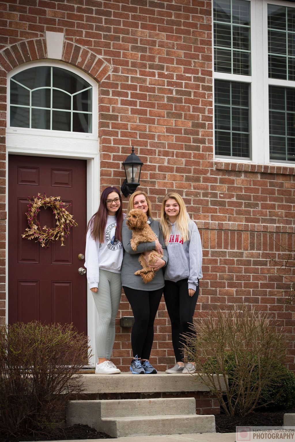 At Our Doorstep pictures of family during the pandemic