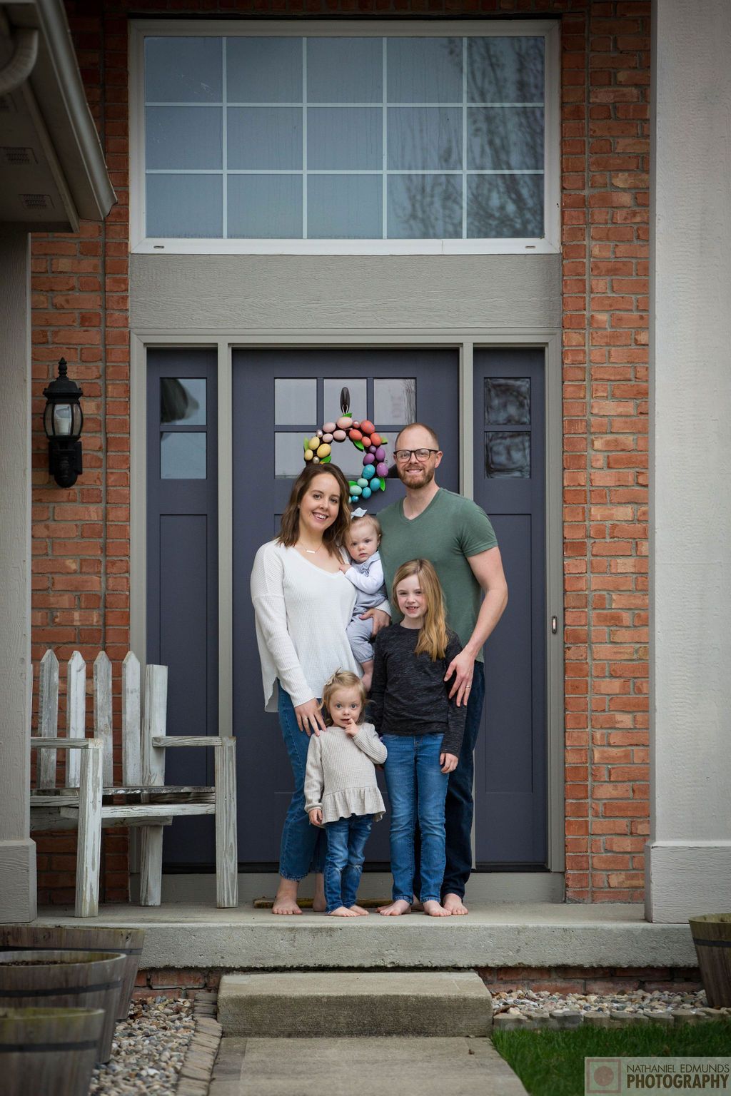 At Our Doorstep pictures of family during the pandemic