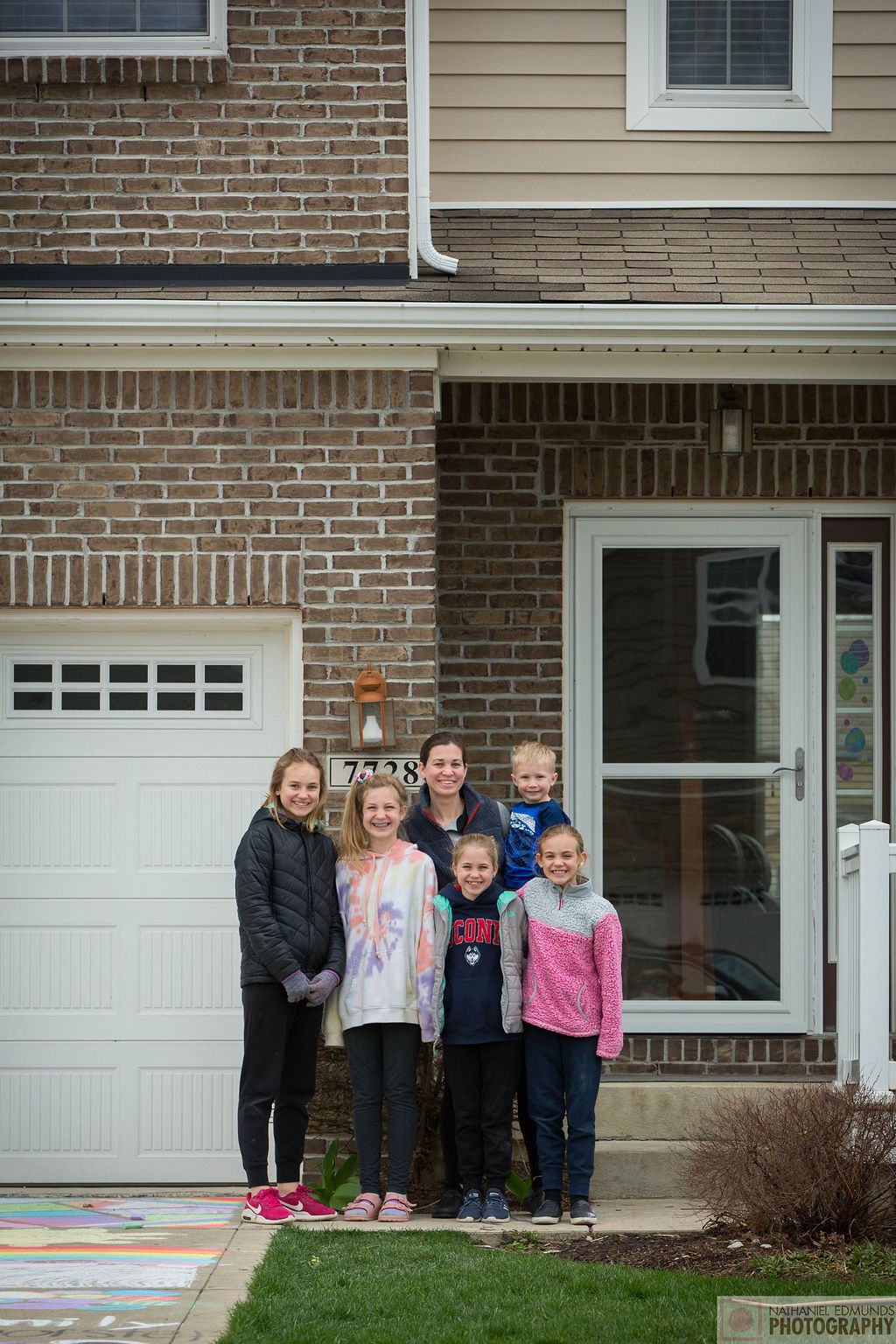At Our Doorstep pictures of family during the pandemic