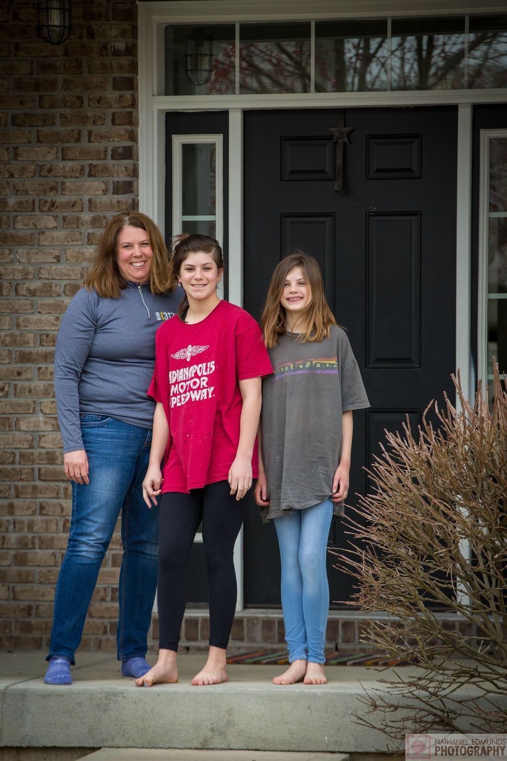 At Our Doorstep pictures of family during the pandemic
