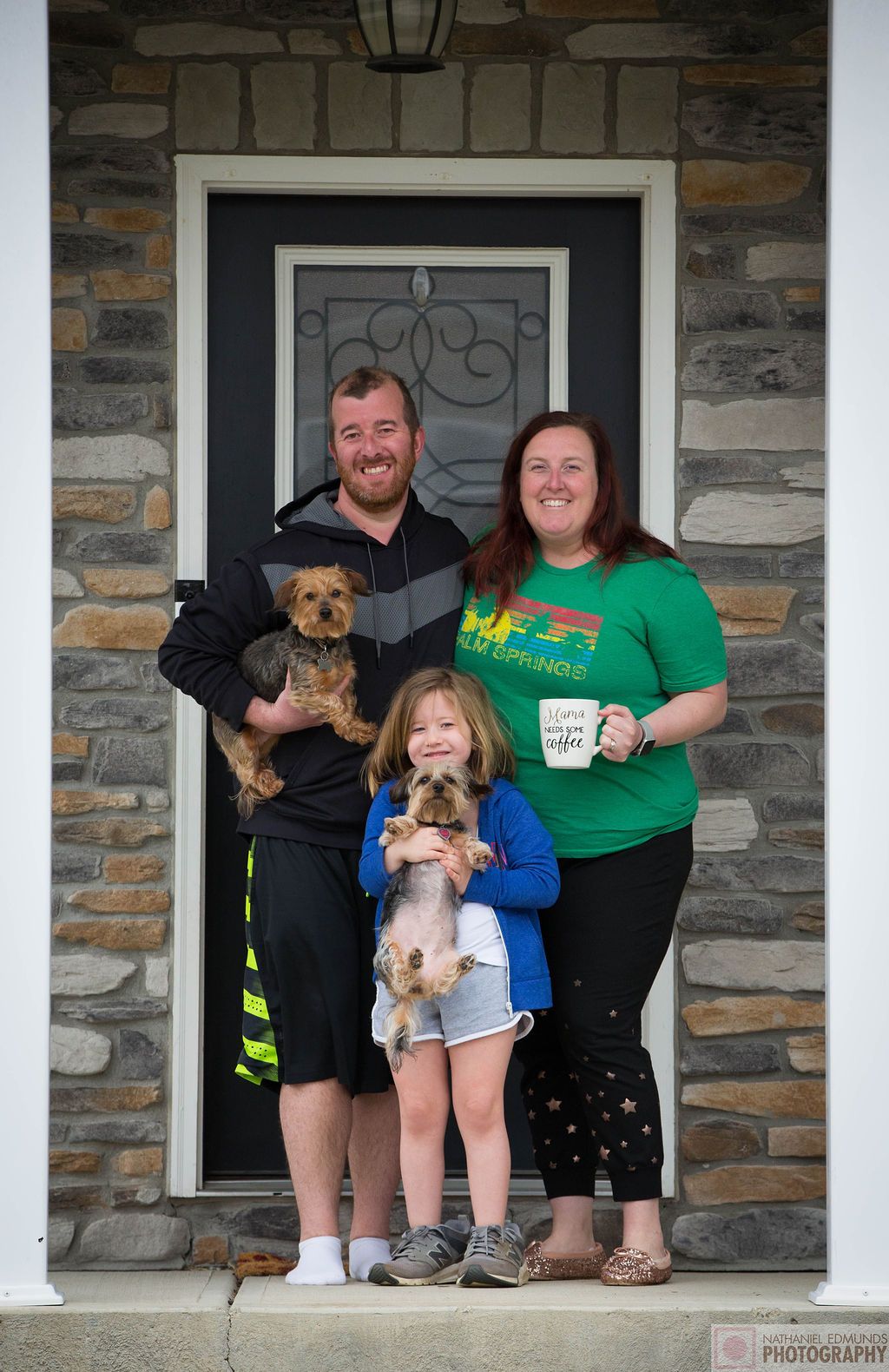 At Our Doorstep pictures of family during the pandemic