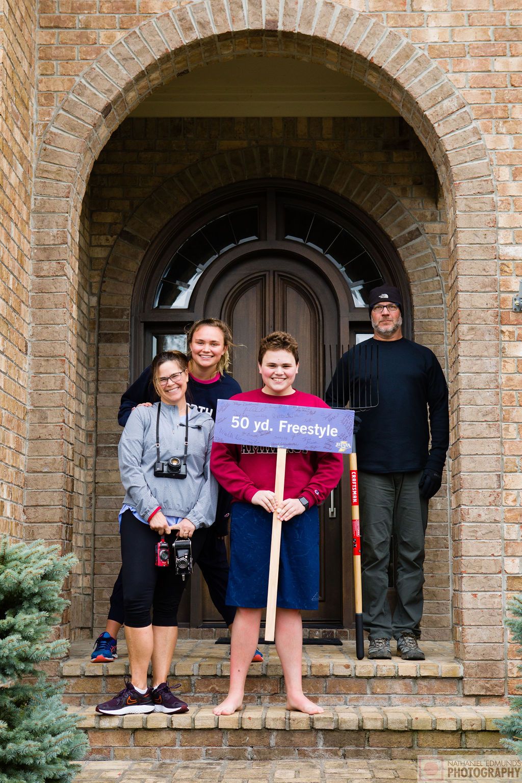 At Our Doorstep pictures of family during the pandemic