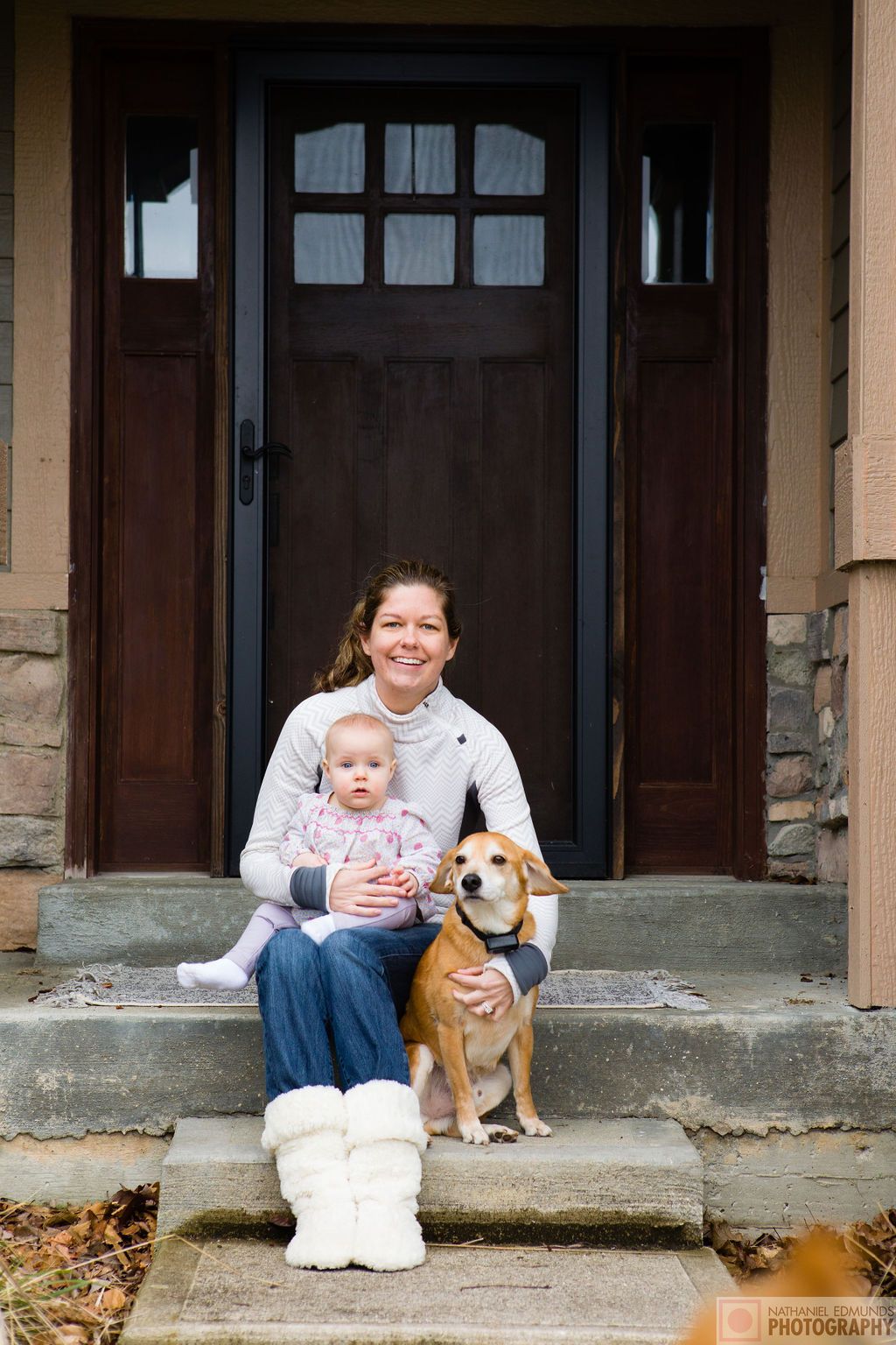 At Our Doorstep pictures of family during the pandemic