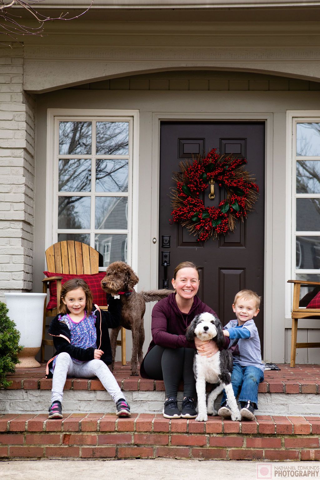 At Our Doorstep pictures of family during the pandemic