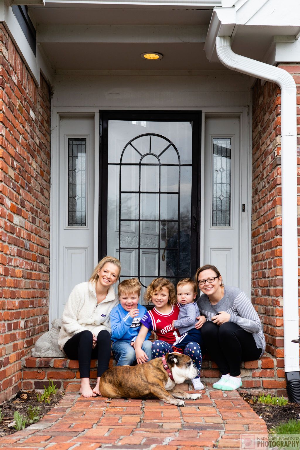 At Our Doorstep pictures of family during the pandemic