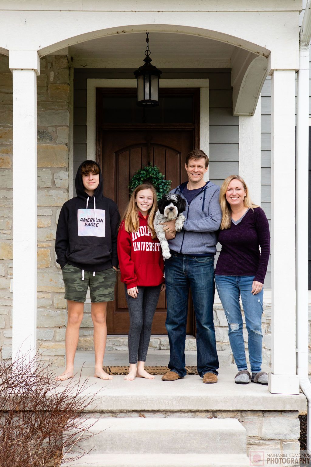At Our Doorstep pictures of family during the pandemic