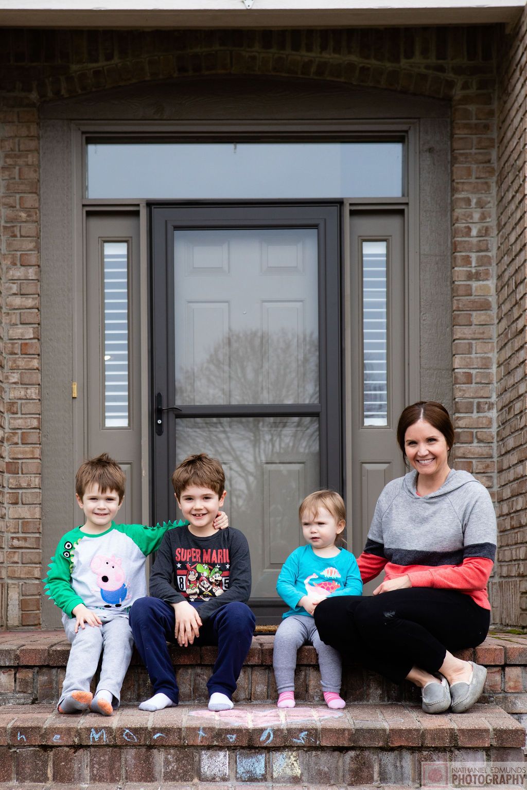 At Our Doorstep pictures of family during the pandemic
