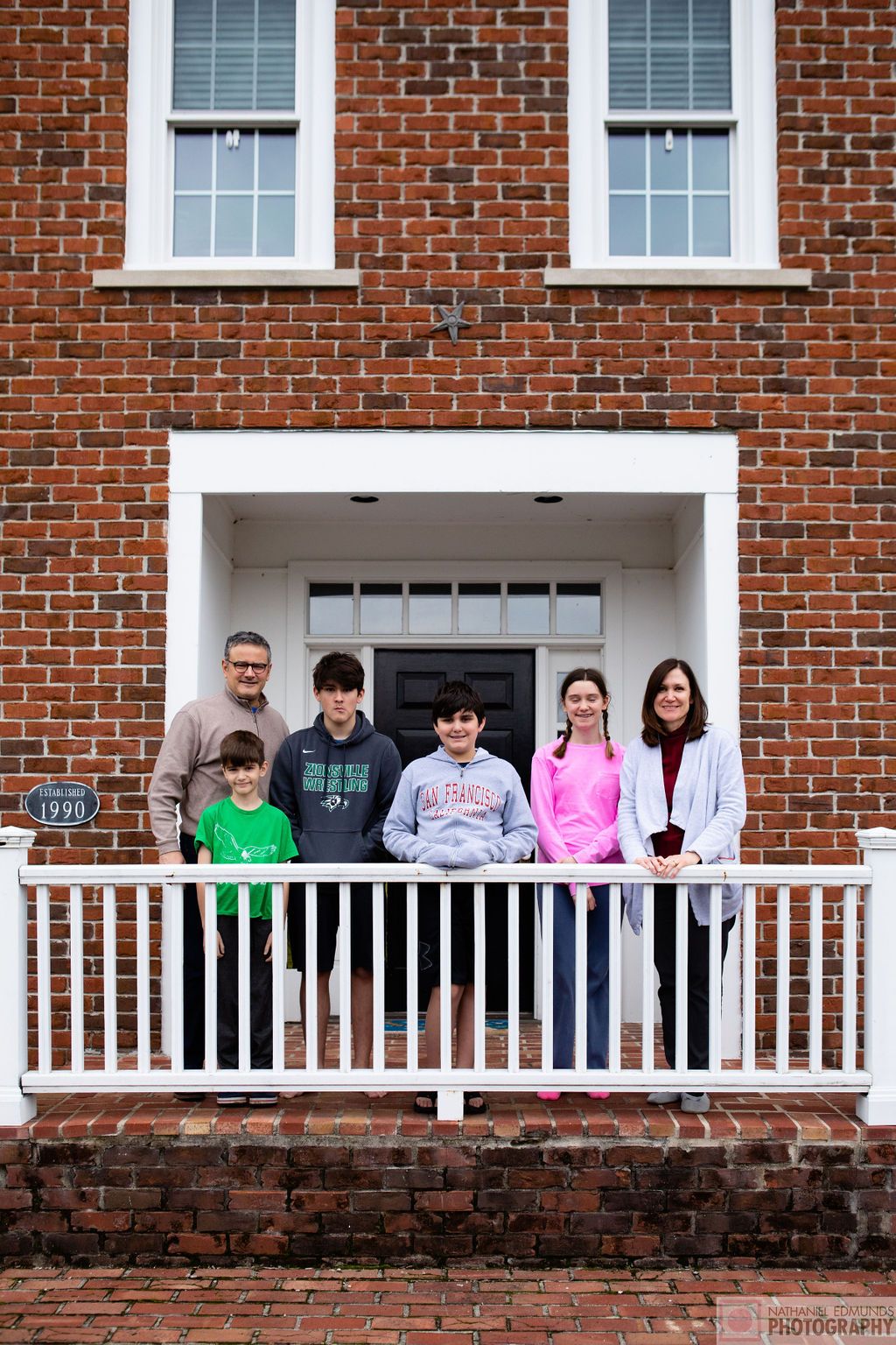 At Our Doorstep pictures of family during the pandemic