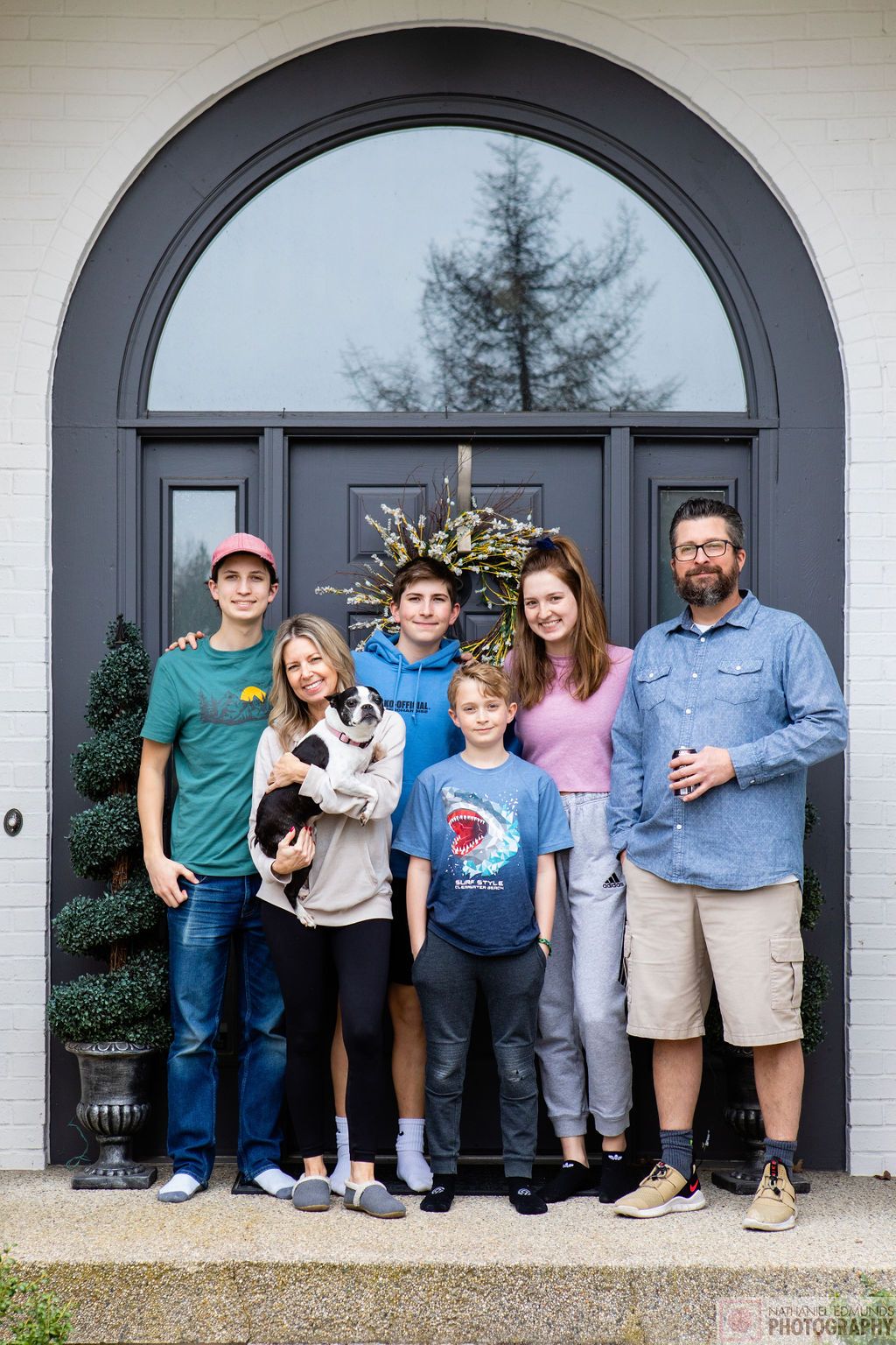 At Our Doorstep pictures of family during the pandemic