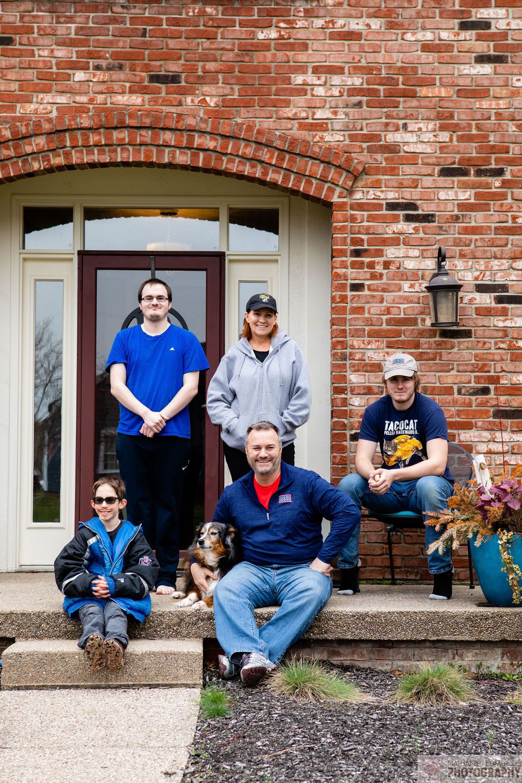 At Our Doorstep pictures of family during the pandemic