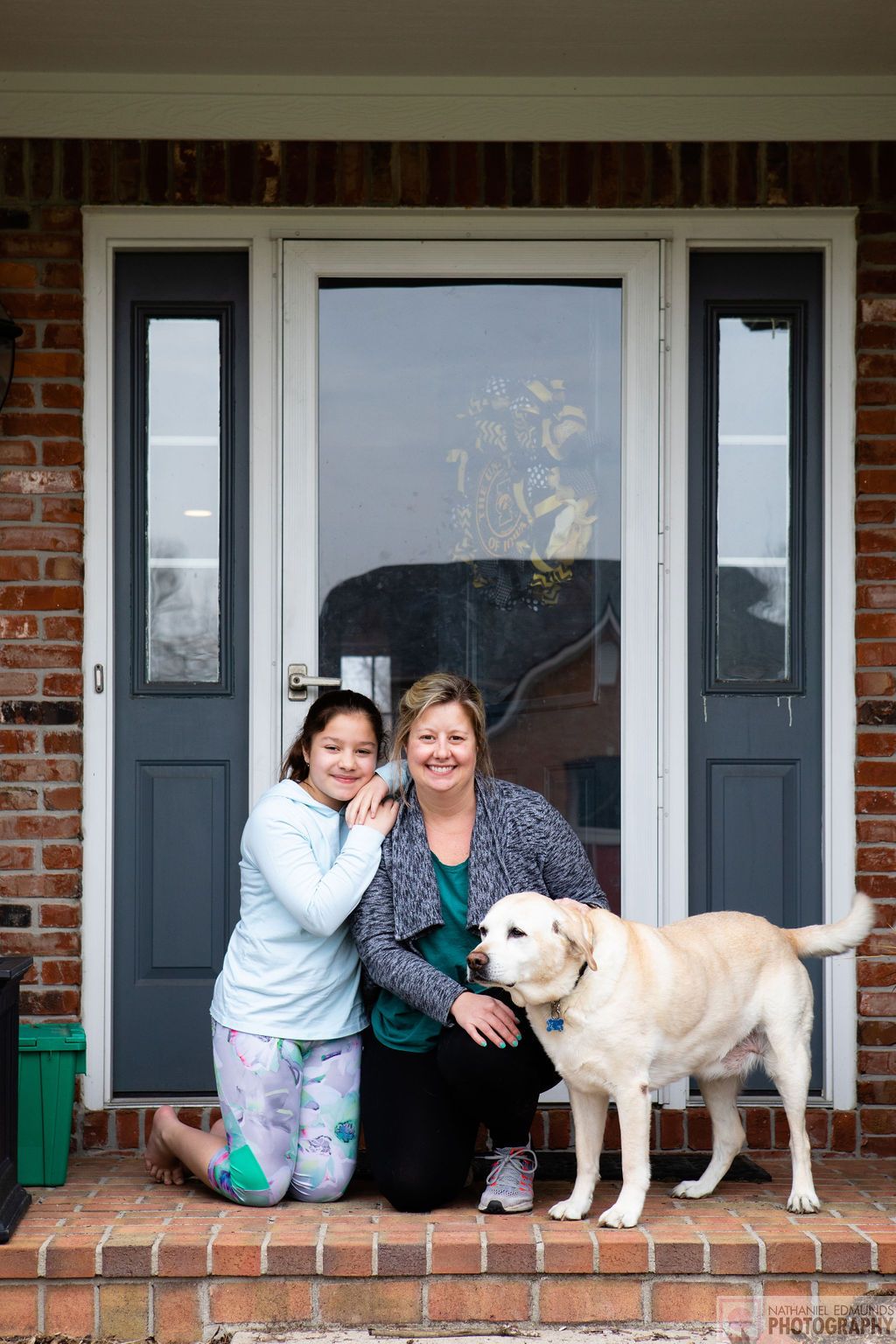 At Our Doorstep pictures of family during the pandemic