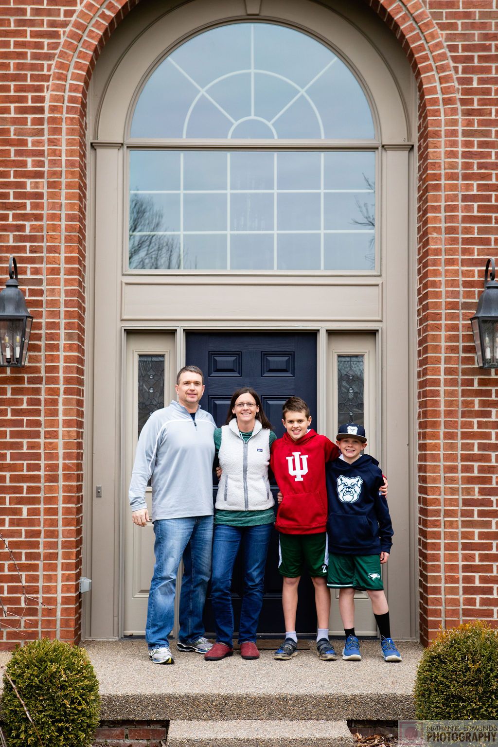 At Our Doorstep pictures of family during the pandemic