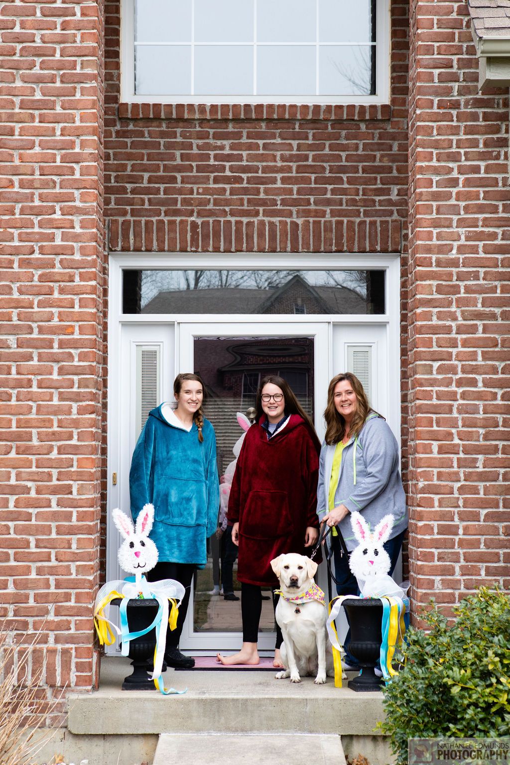 At Our Doorstep pictures of family during the pandemic