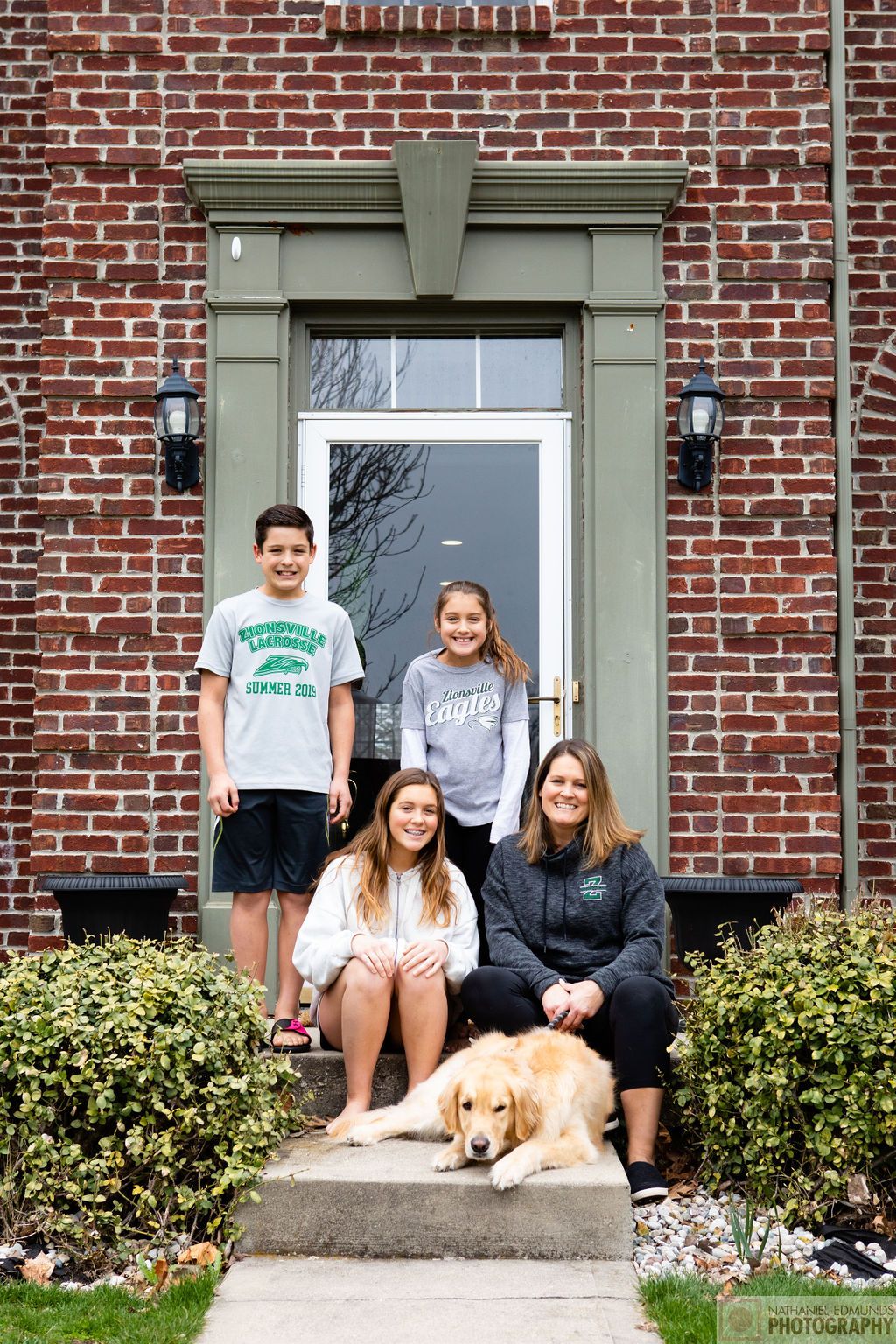 At Our Doorstep pictures of family during the pandemic