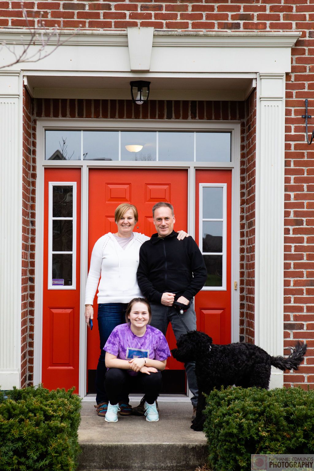 At Our Doorstep pictures of family during the pandemic
