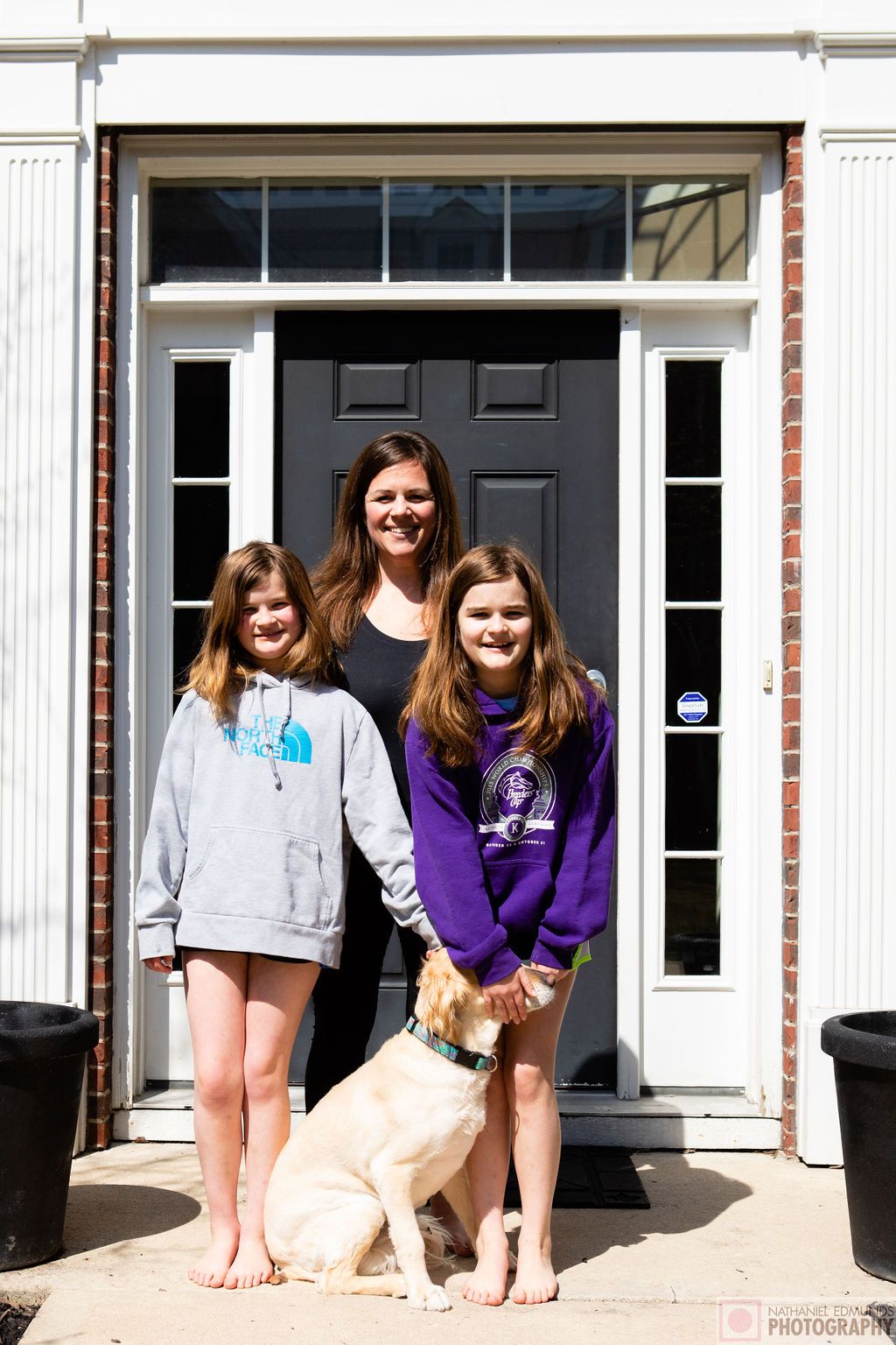At Our Doorstep pictures of family during the pandemic