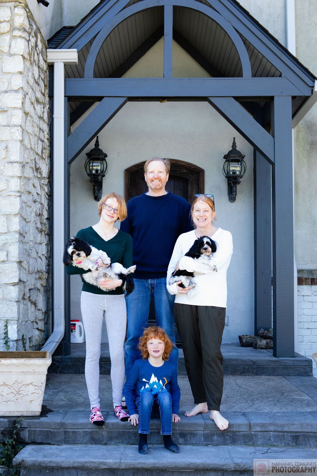 At Our Doorstep pictures of family during the pandemic