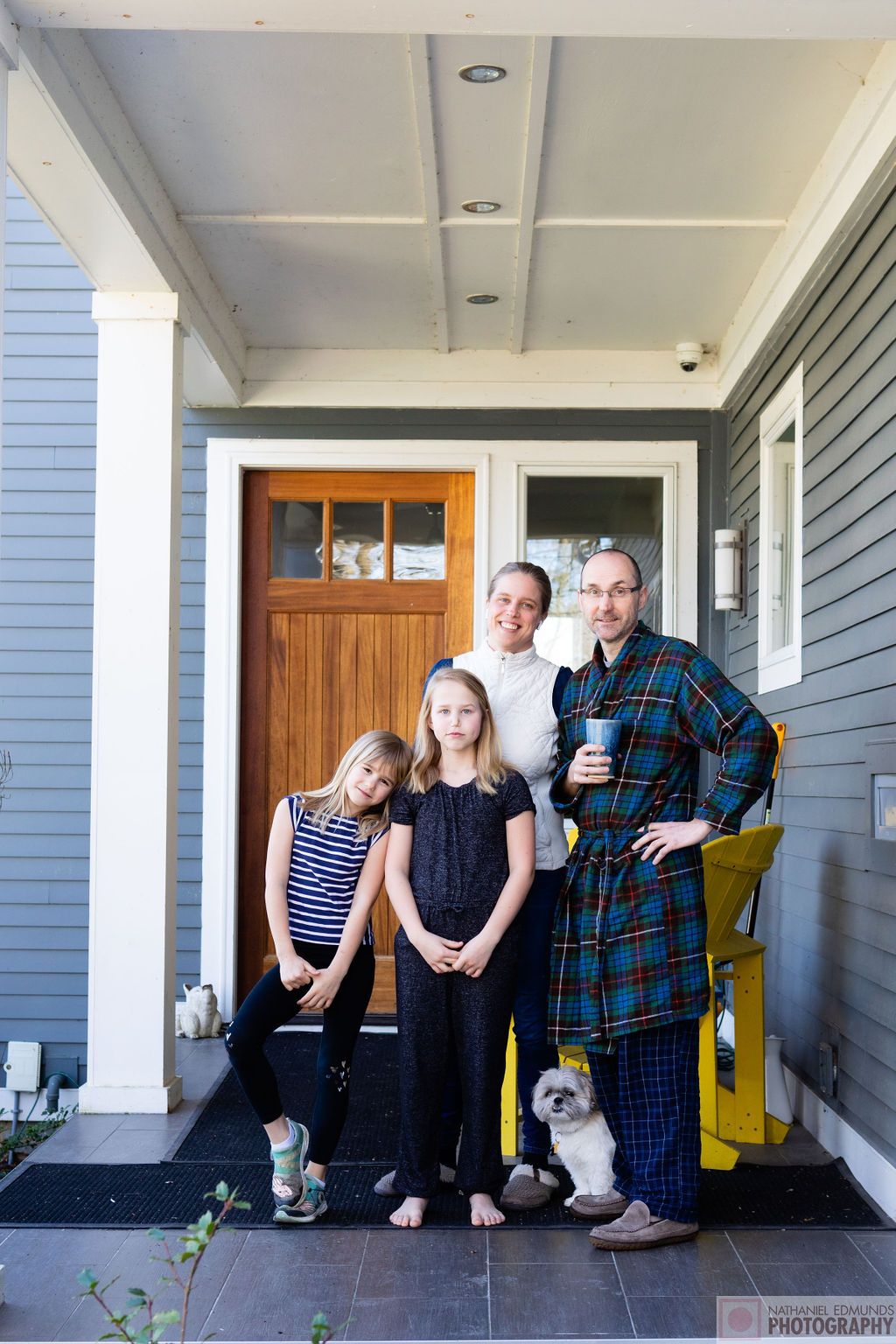At Our Doorstep pictures of family during the pandemic