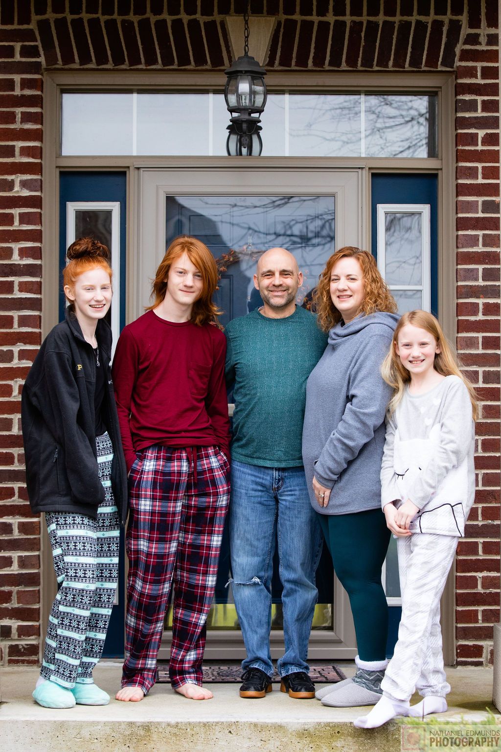 At Our Doorstep pictures of family during the pandemic