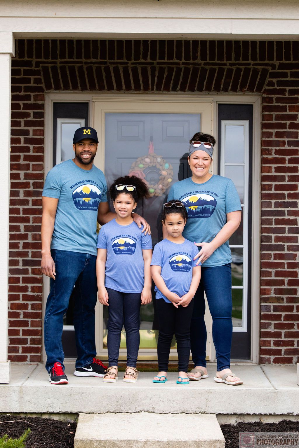 At Our Doorstep pictures of family during the pandemic