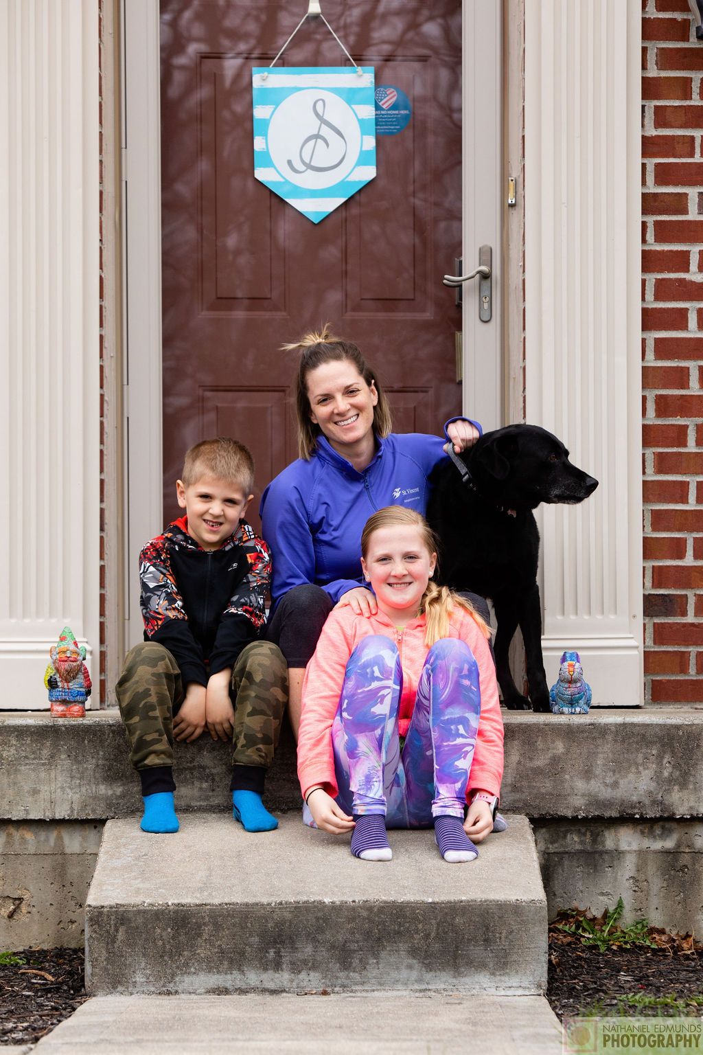 At Our Doorstep pictures of family during the pandemic
