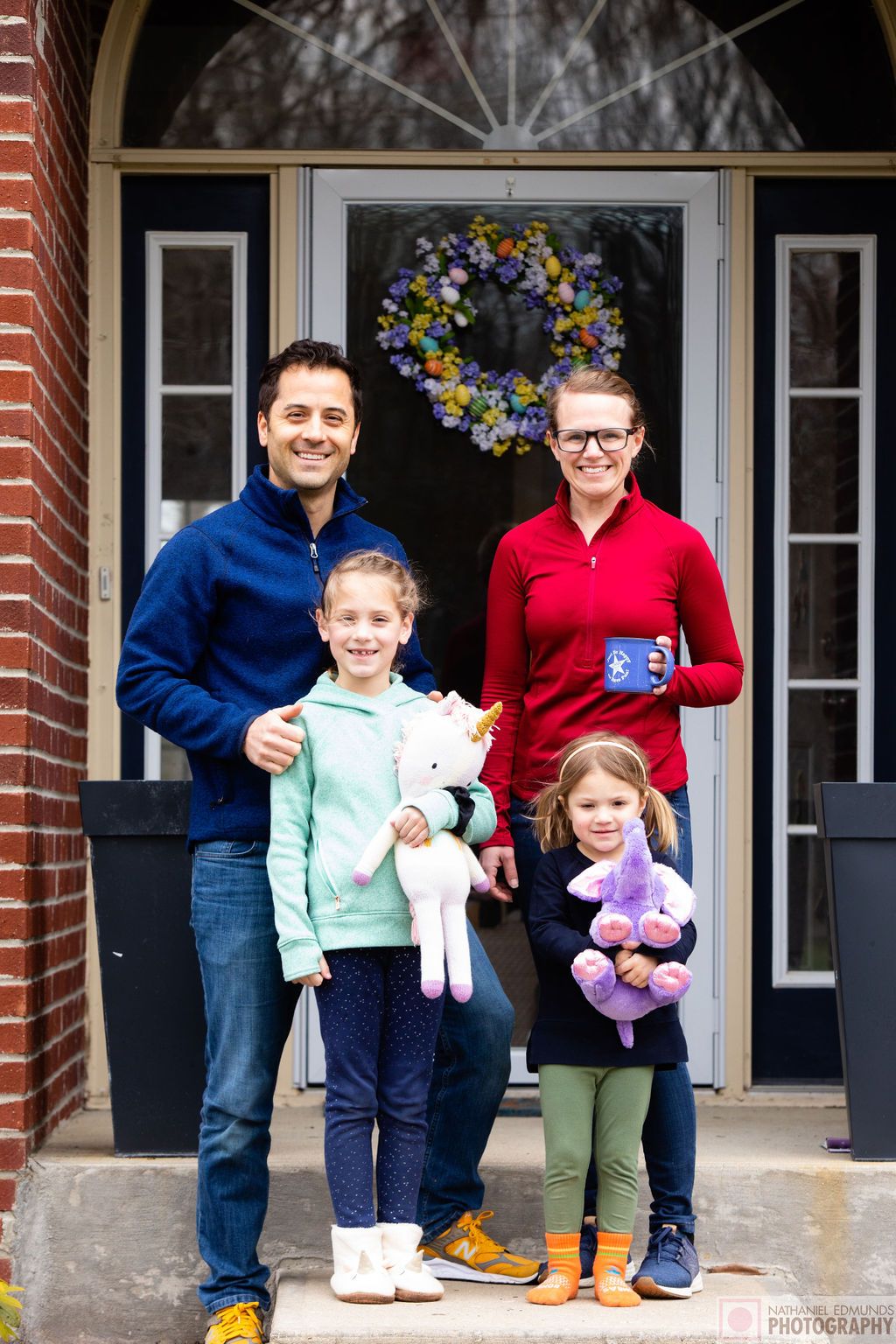 At Our Doorstep pictures of family during the pandemic