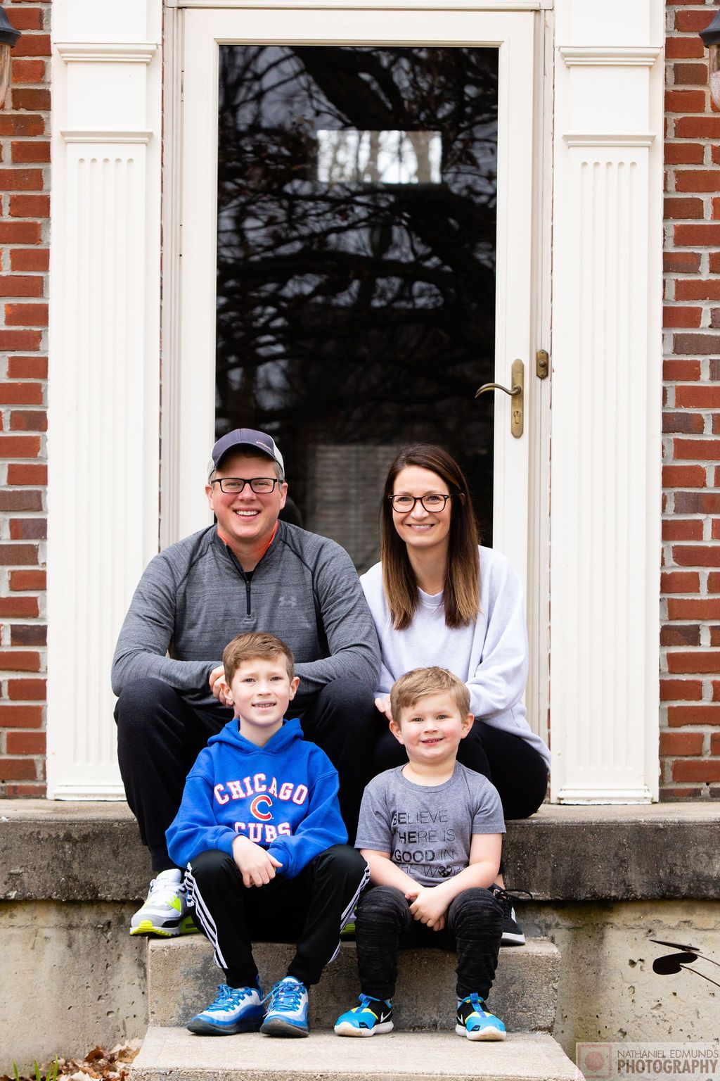 At Our Doorstep pictures of family during the pandemic
