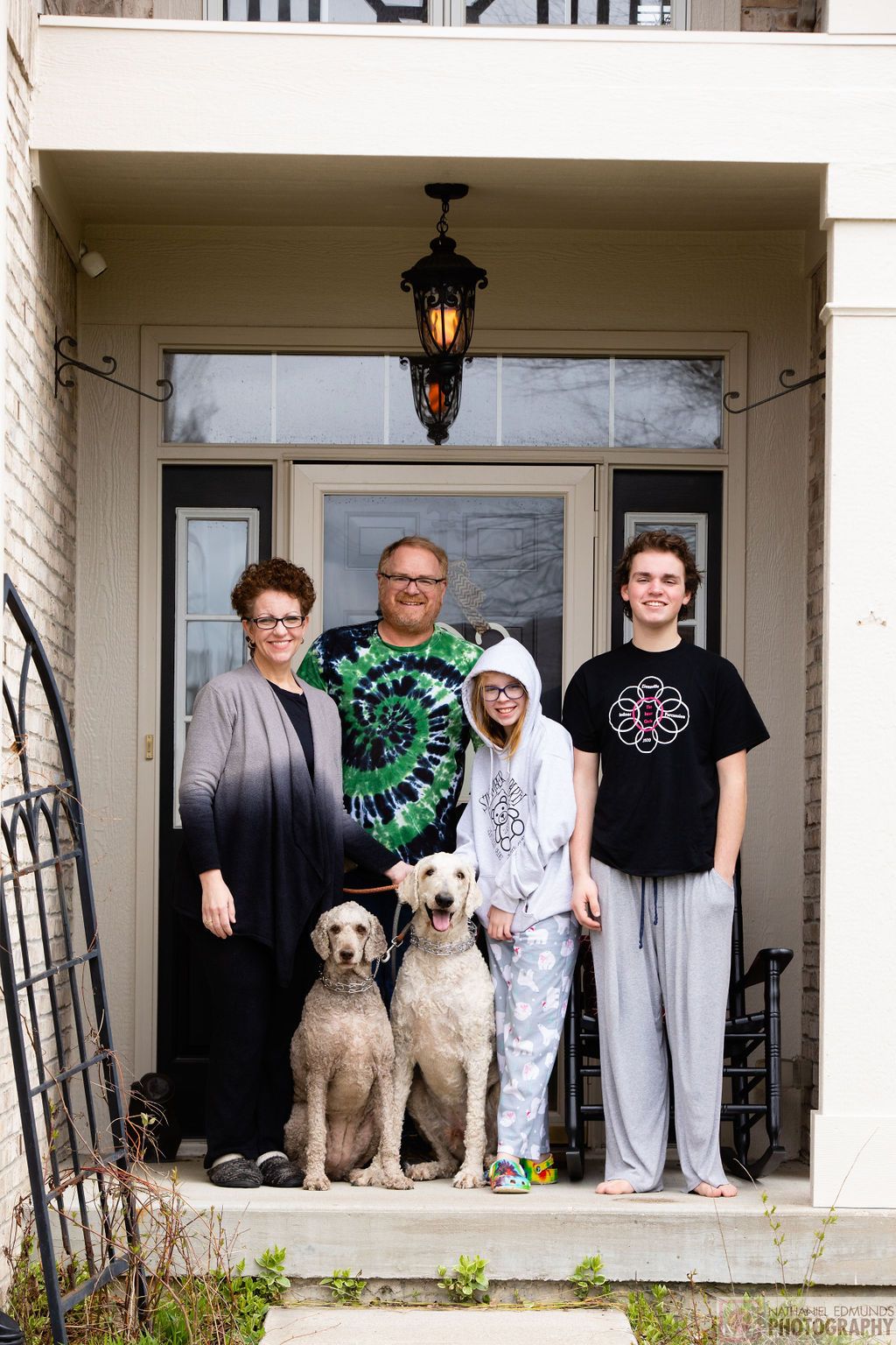 At Our Doorstep pictures of family during the pandemic