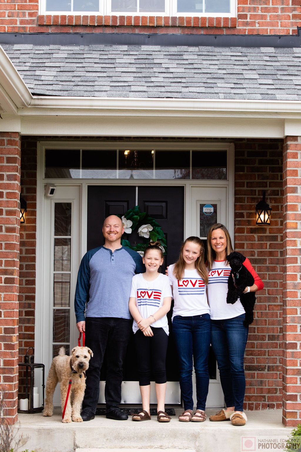 At Our Doorstep pictures of family during the pandemic