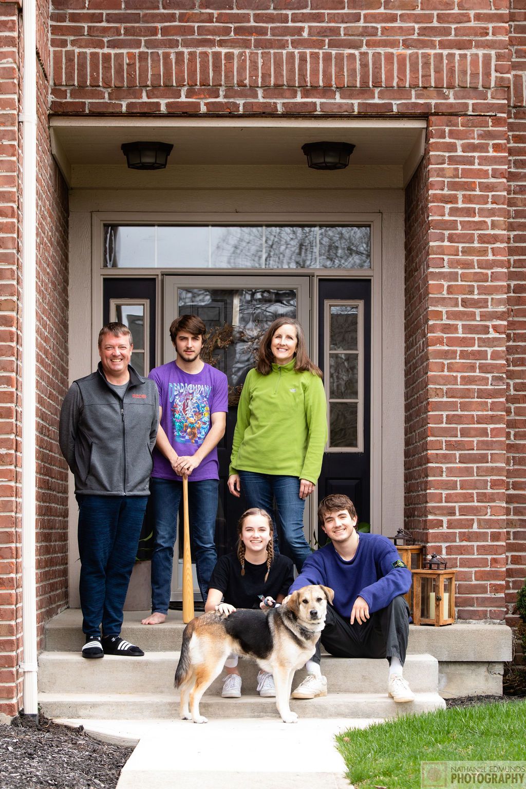 At Our Doorstep pictures of family during the pandemic