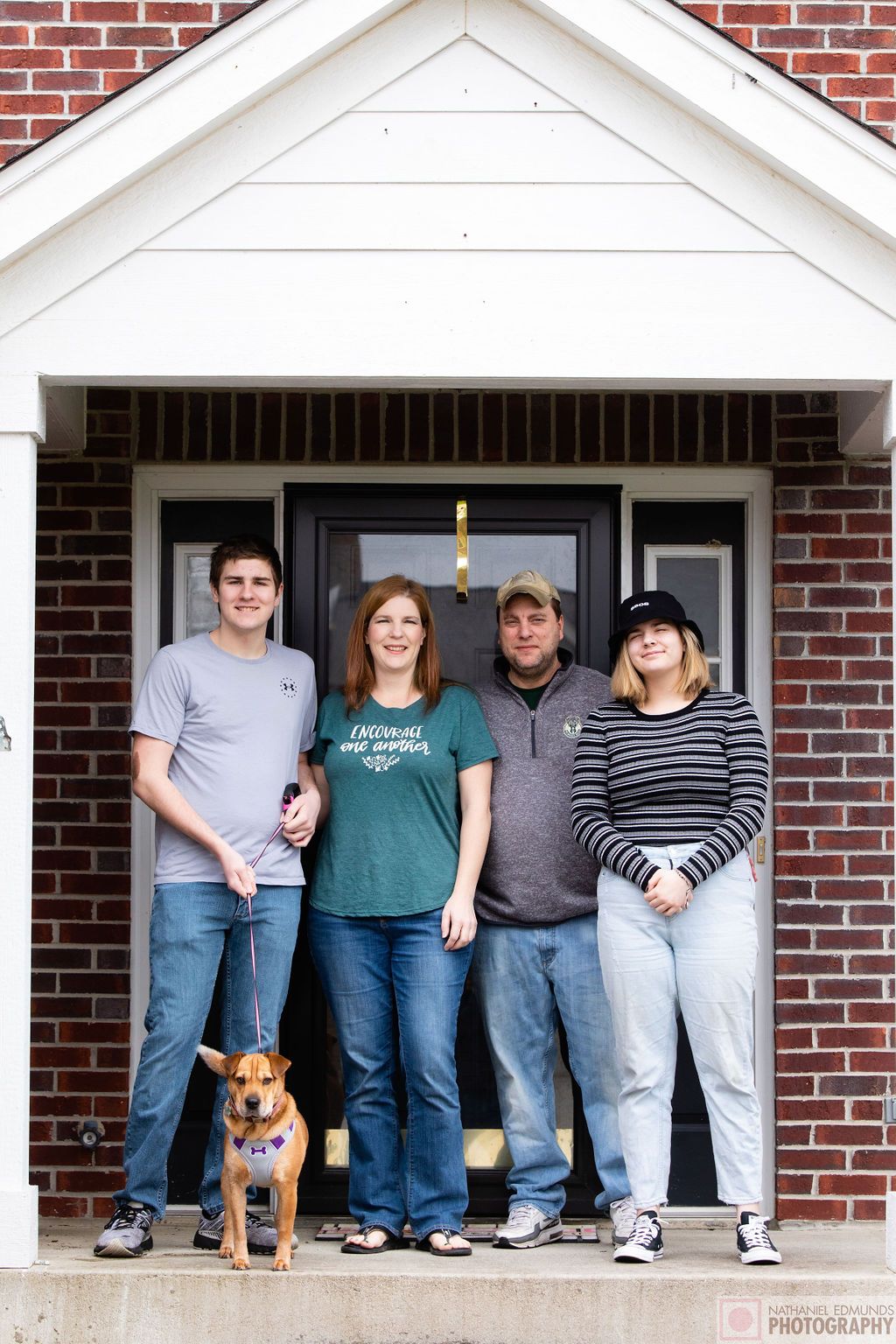 At Our Doorstep pictures of family during the pandemic