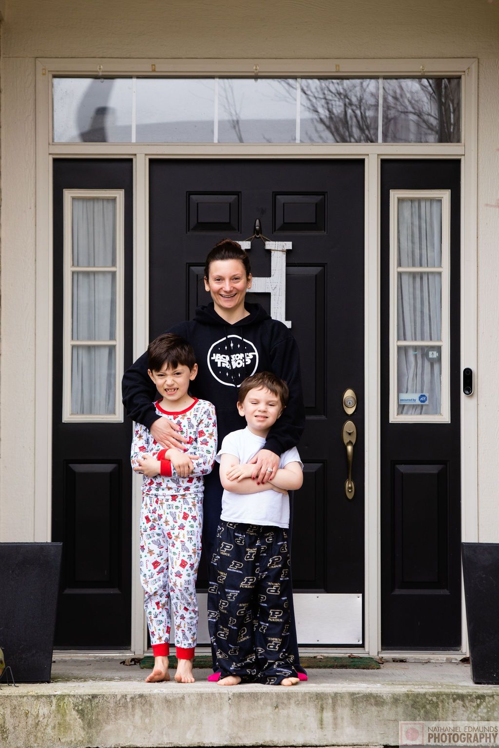At Our Doorstep pictures of family during the pandemic