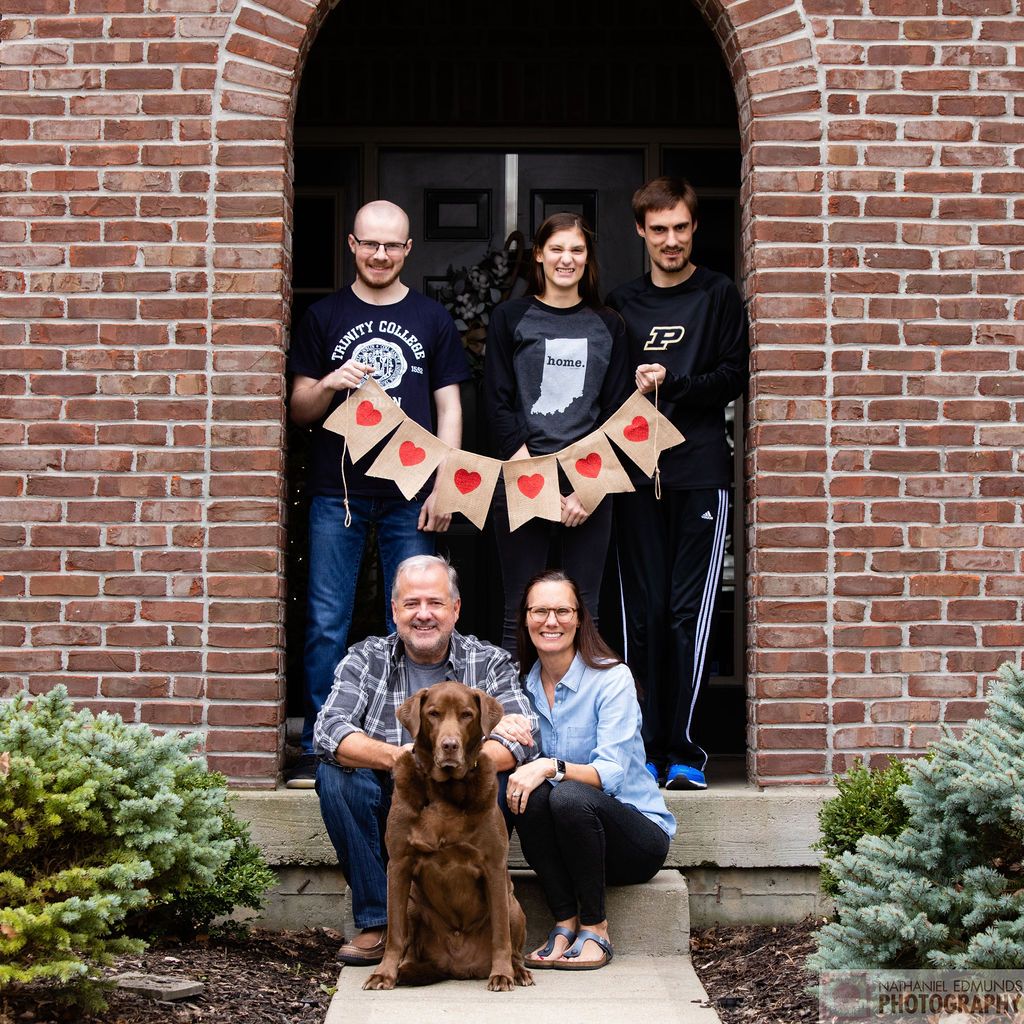 At Our Doorstep pictures of family during the pandemic