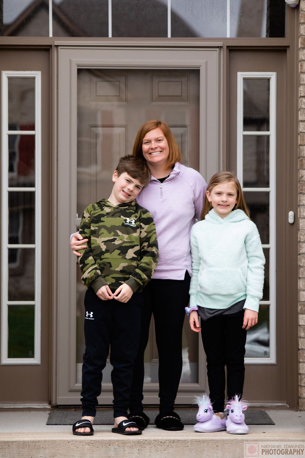 At Our Doorstep pictures of family during the pandemic