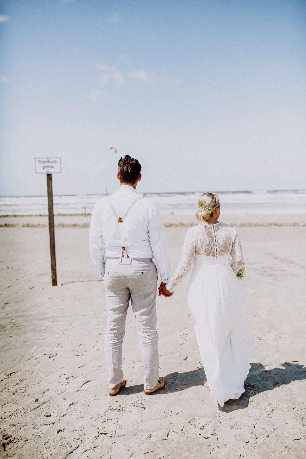 Hochzeitsfotografin SPO. St. Peter Ording Hochzeit.